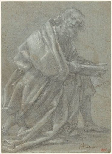 Study for a Kneeling Apostle