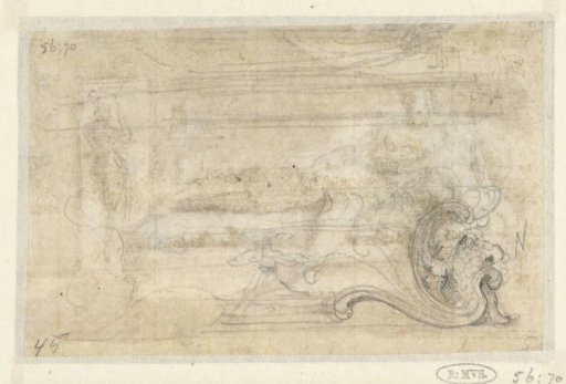 Design for the foot of a sarcophagus