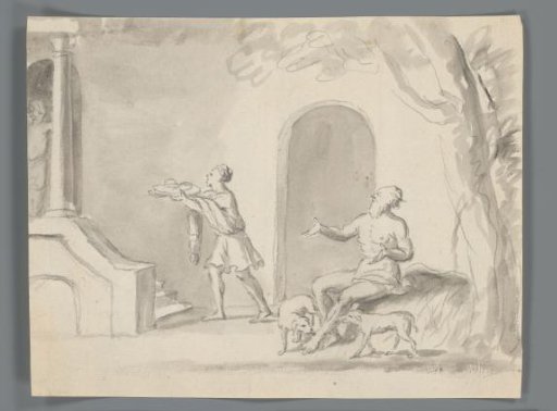 Lazarus Begging at the House of the Rich Man