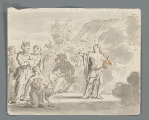 Apollo and Pan and the Judgment of Midas