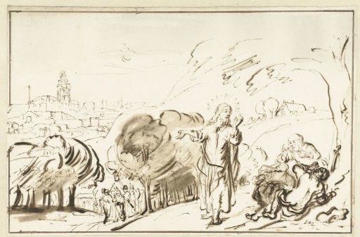 Christ Wakes the Disciples on the Mount of Olives