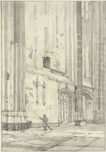 Church Interior (Dom Church in Utrecht?)