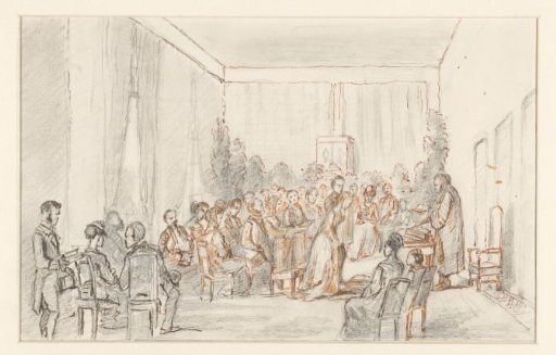 Wedding Blessing of Gerard Jacob Theodoor Beelaerts van Blokland and Johanna Maria Kneppelhout