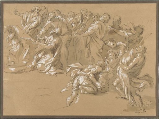 The Finding of the Cup in Benjamin's Sack (?)
