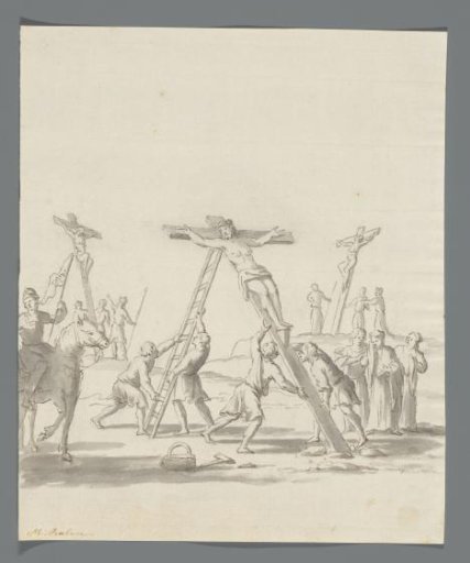 Crucifixion of Christ and the Two Thieves
