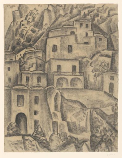Houses on a Hillside