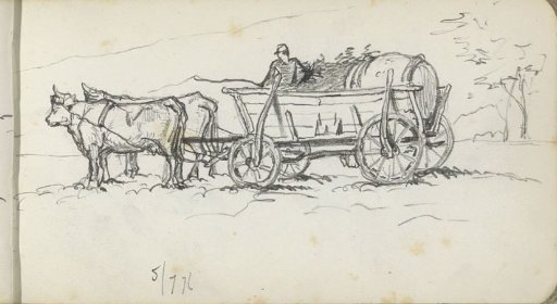 Ox Cart on the Land