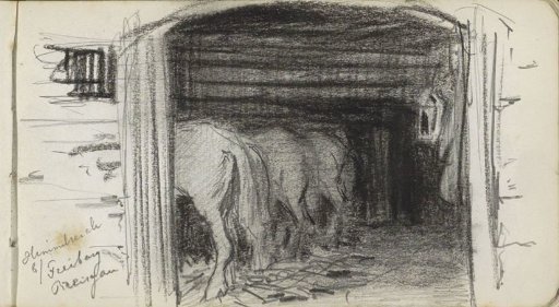 Horse stable at Himmelreich