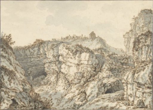 Rock formation on Montmartre