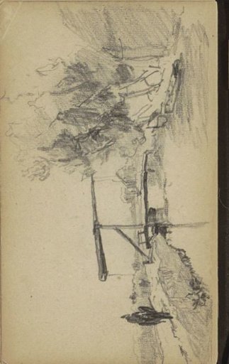 Drawbridge over a canal