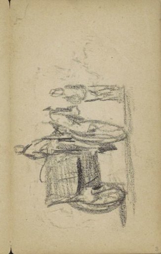 Figures on and beside a horse-drawn cart