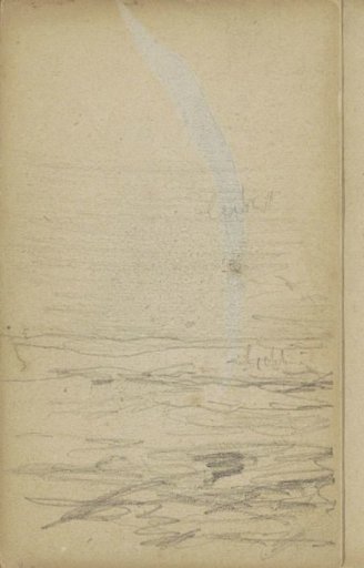 Water, presumably a seapiece