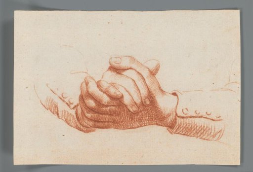 Study of Two Clasped Hands