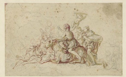 Europa Rapt by Jupiter in the Form of a Bull