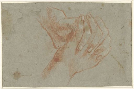 Two folded hands