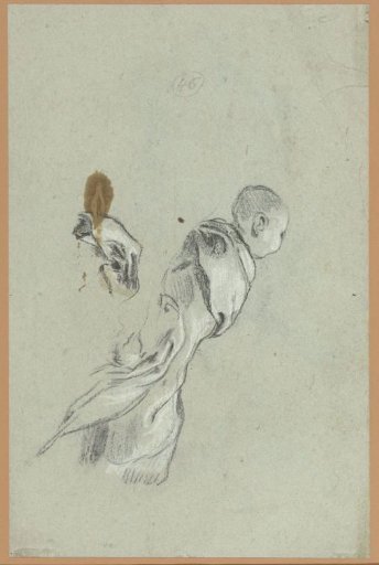Study of a Child Wrapped in a Blanket