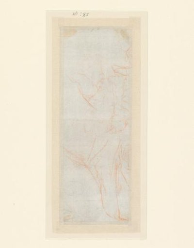 Sketches of the head of a woman and a putto, or a Madonna
