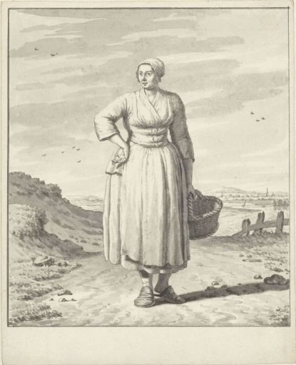 Peasant Woman with a Basket