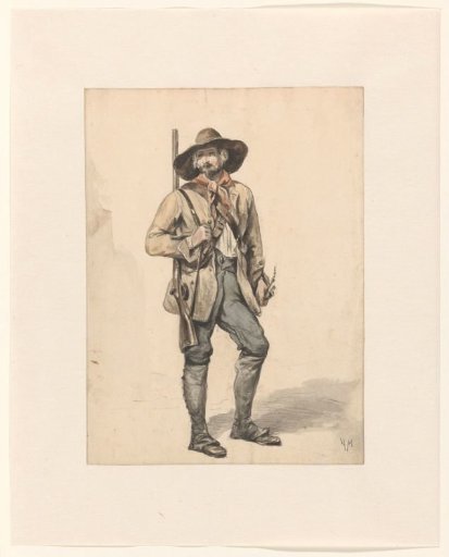 Standing hunter