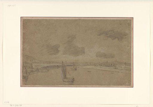 View of the Waal at Nijmegen