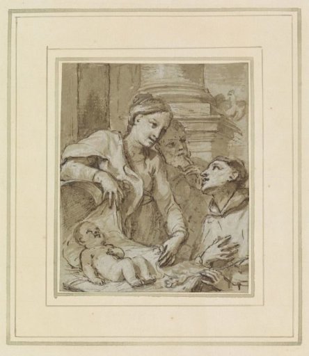 The Holy Family with Saint Anthony of Padua