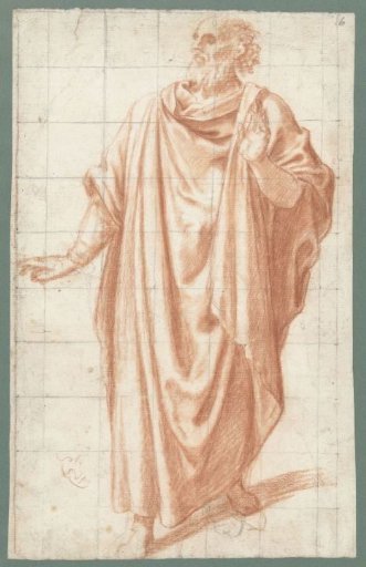 Old Man in a Long Mantle