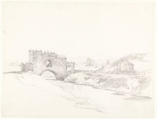Landscape with the Ponte Nomentano near Rome