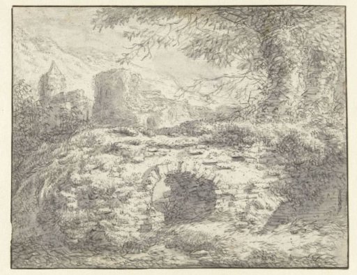 Landscape with a Stone Bridge