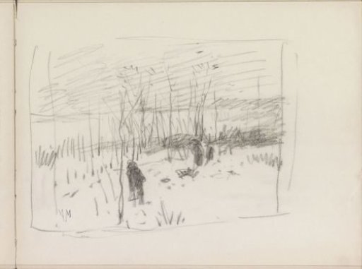Figures in a Landscape by the Water