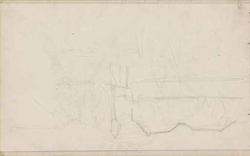 Landscape with buildings