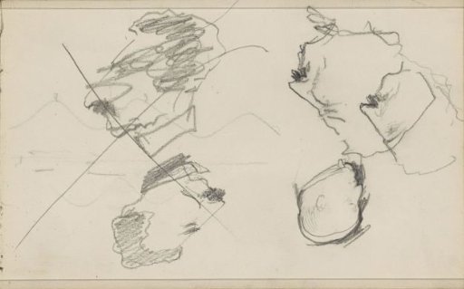 Four male heads