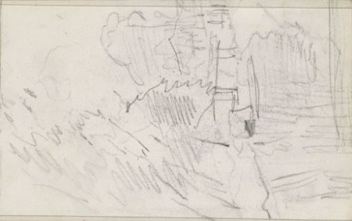 Landscape with a brook or river