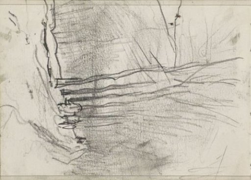Figures in a clearing in a wood