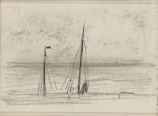 Net Stretched in the Sea