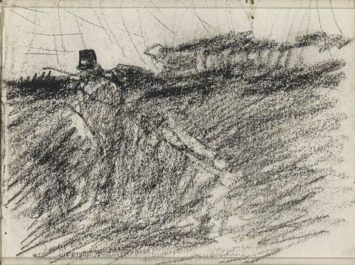 Figure in a landscape