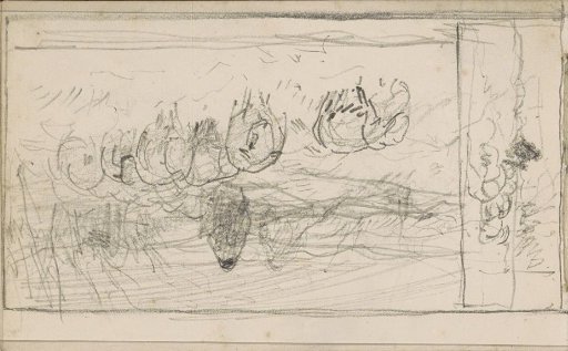 Shepherd with a Flock of Sheep in a Landscape