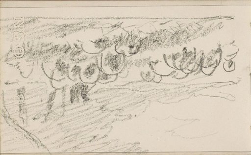 Shepherd with a Flock of Sheep