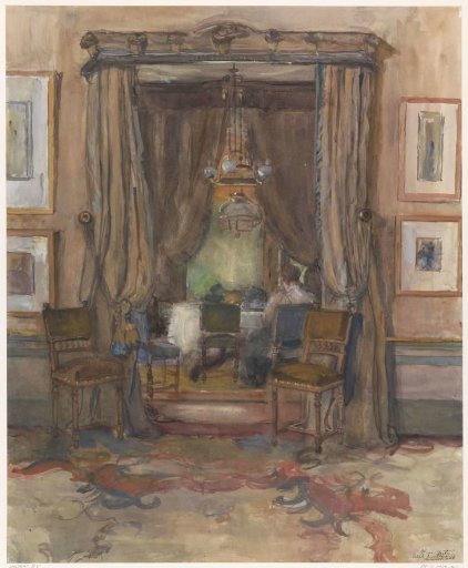 The Living Room at Riouwstraat in The Hague, by Daylight