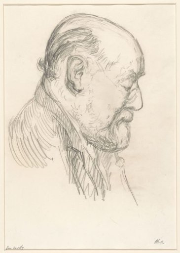 Portrait of the marine painter Hendrik Willem Mesdag