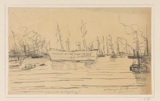 Naval review on the occasion of the inauguration of Queen Wilhelmina, 1898