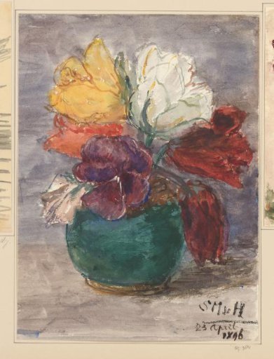 Vase with flowers