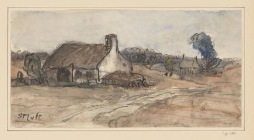 Building along a road