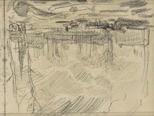 Landscape with a church