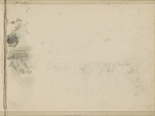 Detail study, possibly of a landscape