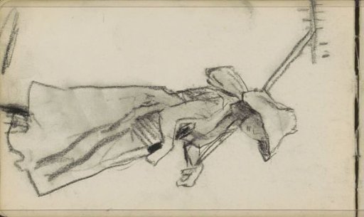 Peasant woman with a rake