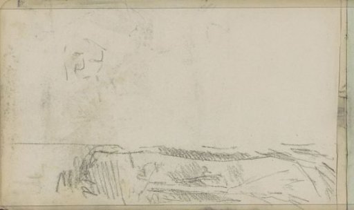 Study, possibly of a landscape
