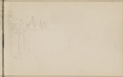 Study Sheet, Possibly with Buildings