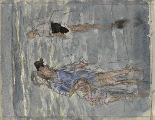 Figures in the sea