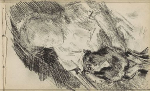 Figure with a dog