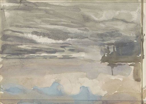 Seaview with the Promontory of Queen Wilhelmina at Scheveningen